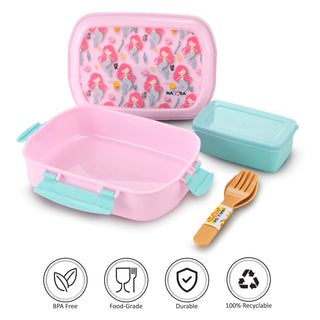 On The Go Dlx Lunchbox Pink / 650ml