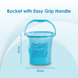 Funk 3 Pieces Bathroom Set - 18 ltr + 1.5 Mug + Stool