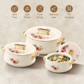 Essenza Casserole small set, 500ml, 1000ml, 1500ml