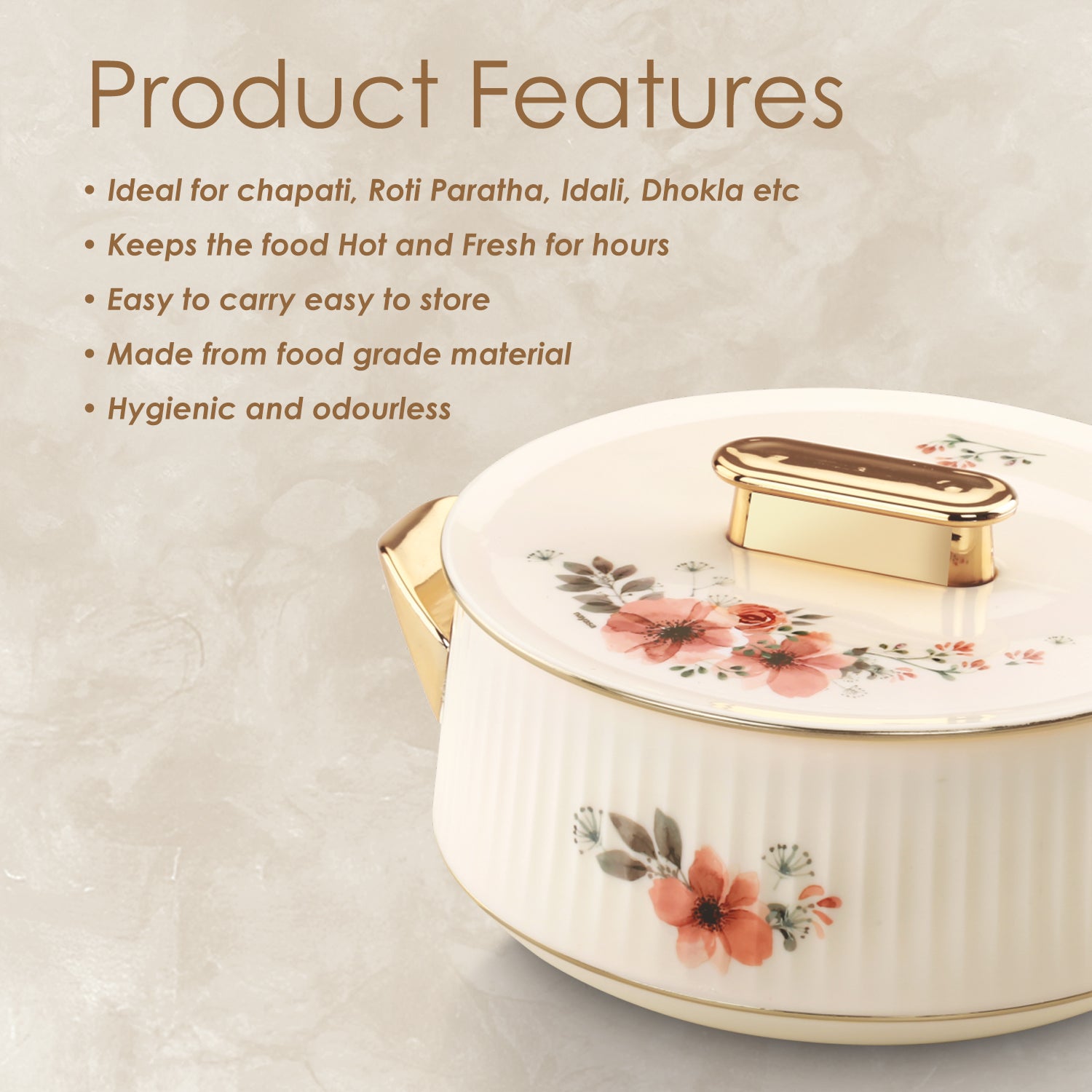 Essenza Casserole small set, 500ml, 1000ml, 1500ml