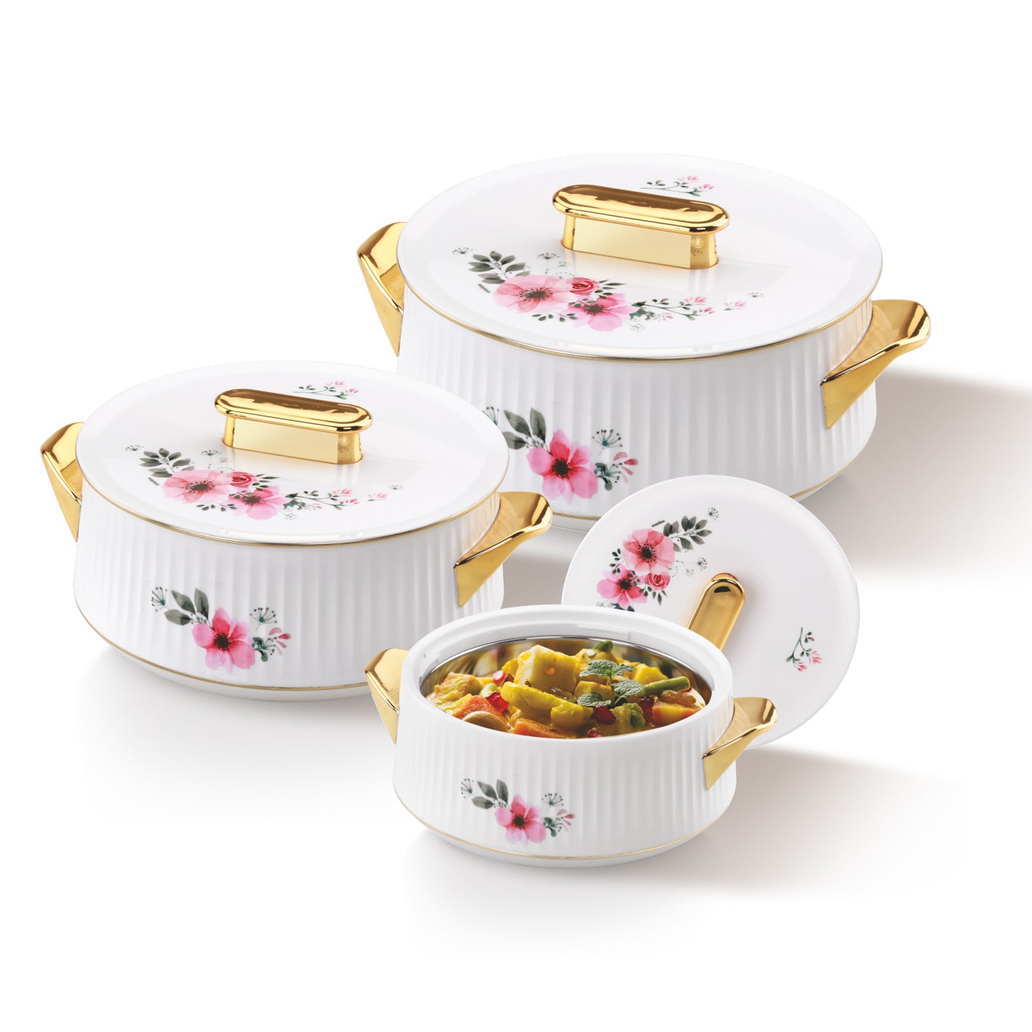 Essenza Casserole small set, 500ml, 1000ml, 1500ml
