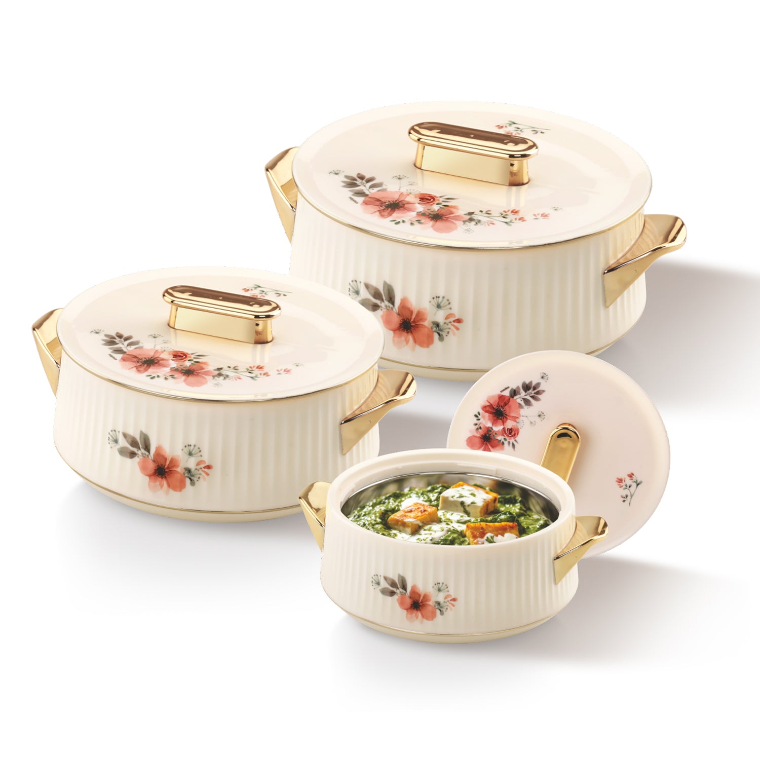 Essenza Casserole small set, 500ml, 1000ml, 1500ml