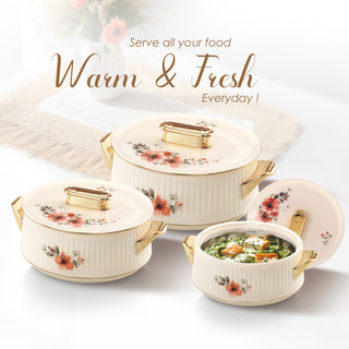 Essenza Casserole small set, 500ml, 1000ml, 1500ml