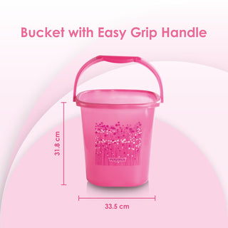 Funk 3 Pieces Bathroom Set - 18 ltr + 1.5 Mug + Stool