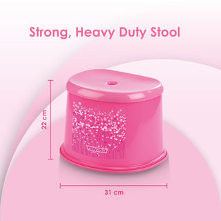 Funk 3 Pieces Bathroom Set - 18 ltr + 1.5 Mug + Stool