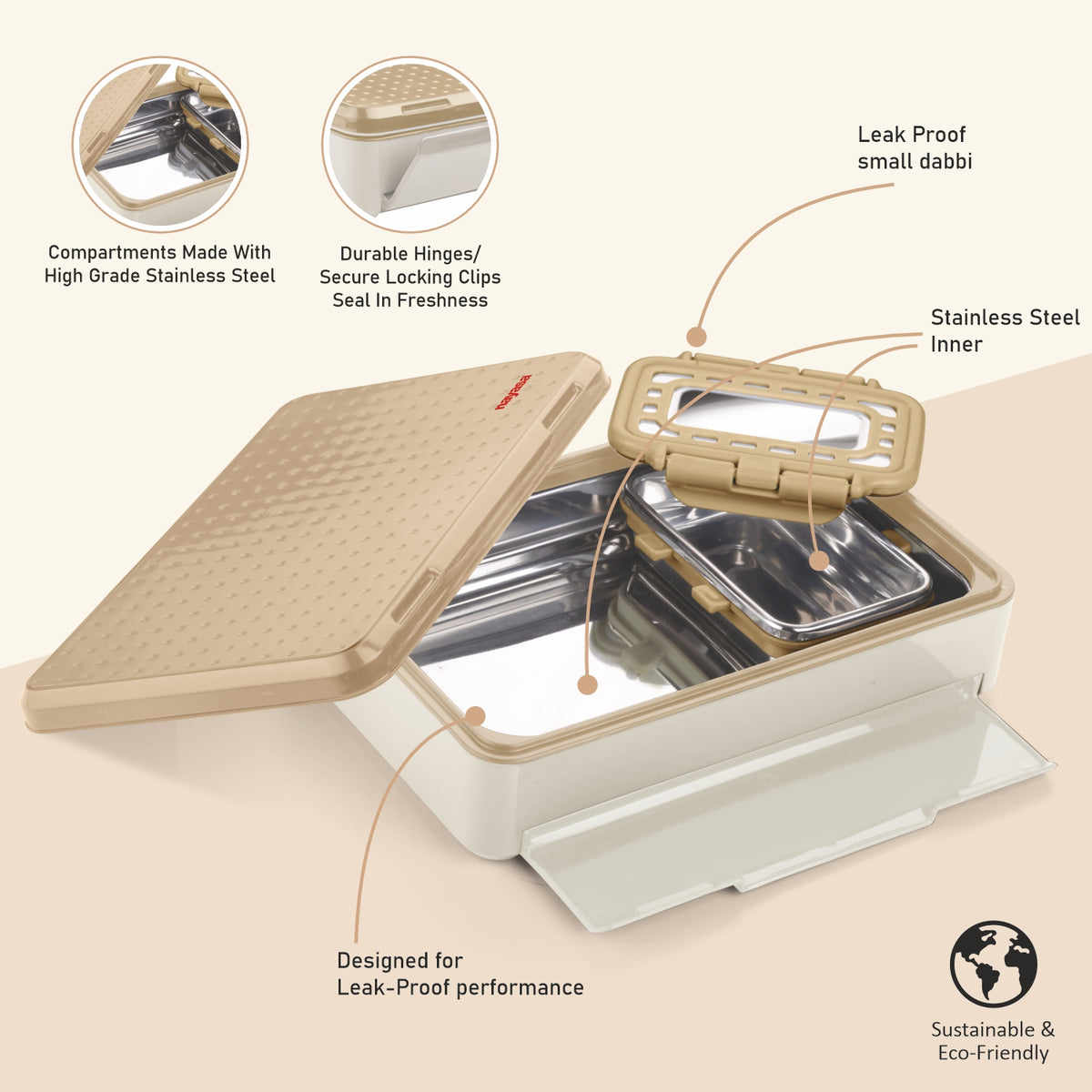 Nayasa Luna Insulated Lunch box