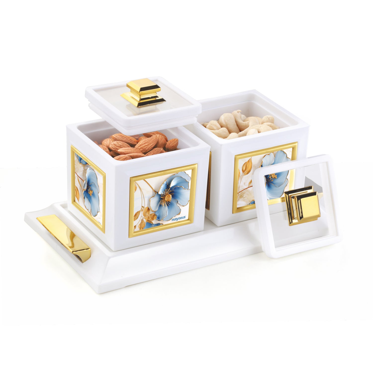Mansion Dry Fruit Container Set of 2