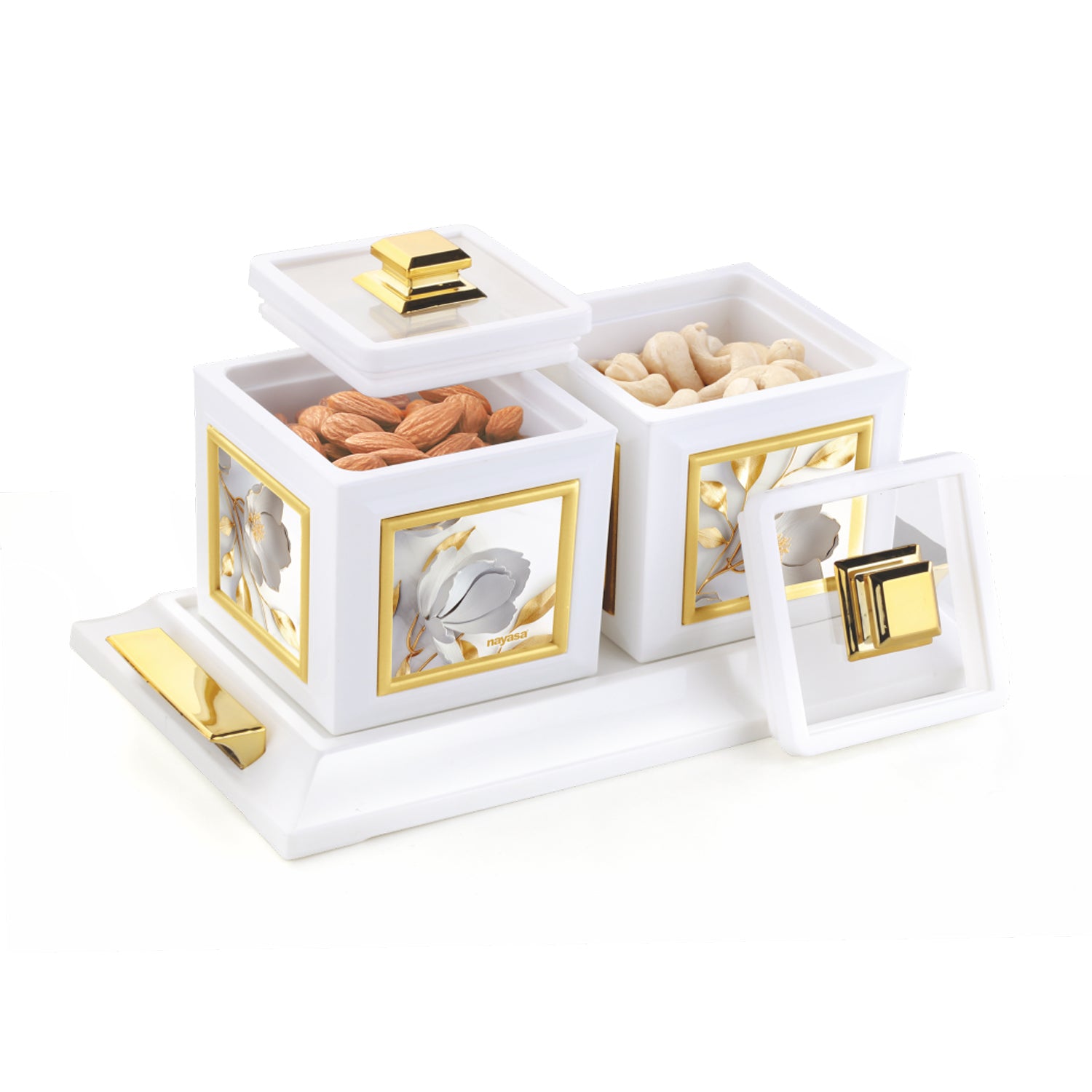Mansion Dry Fruit Container Set of 2