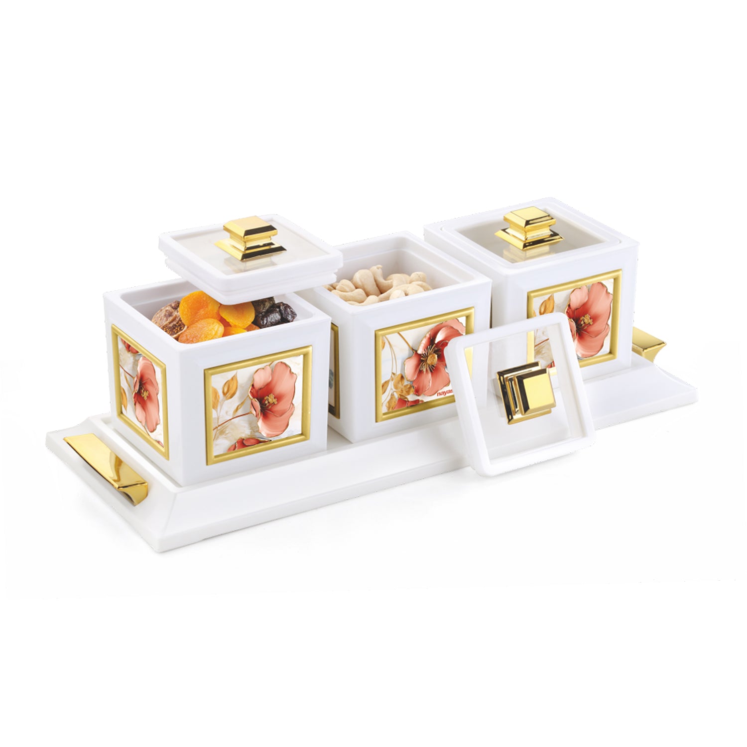 Mansion Dry Fruit Container Set of 3