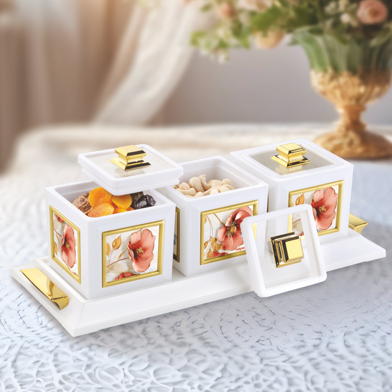 Mansion Dry Fruit Container Set of 3