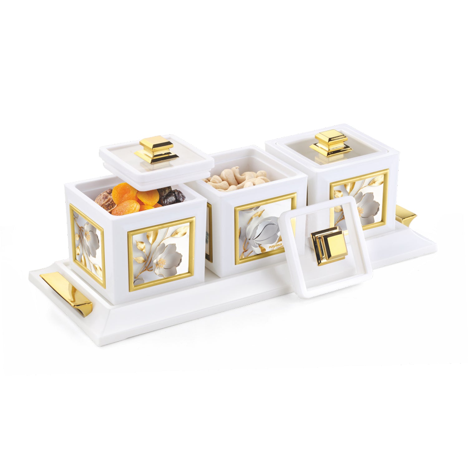Mansion Dry Fruit Container Set of 3