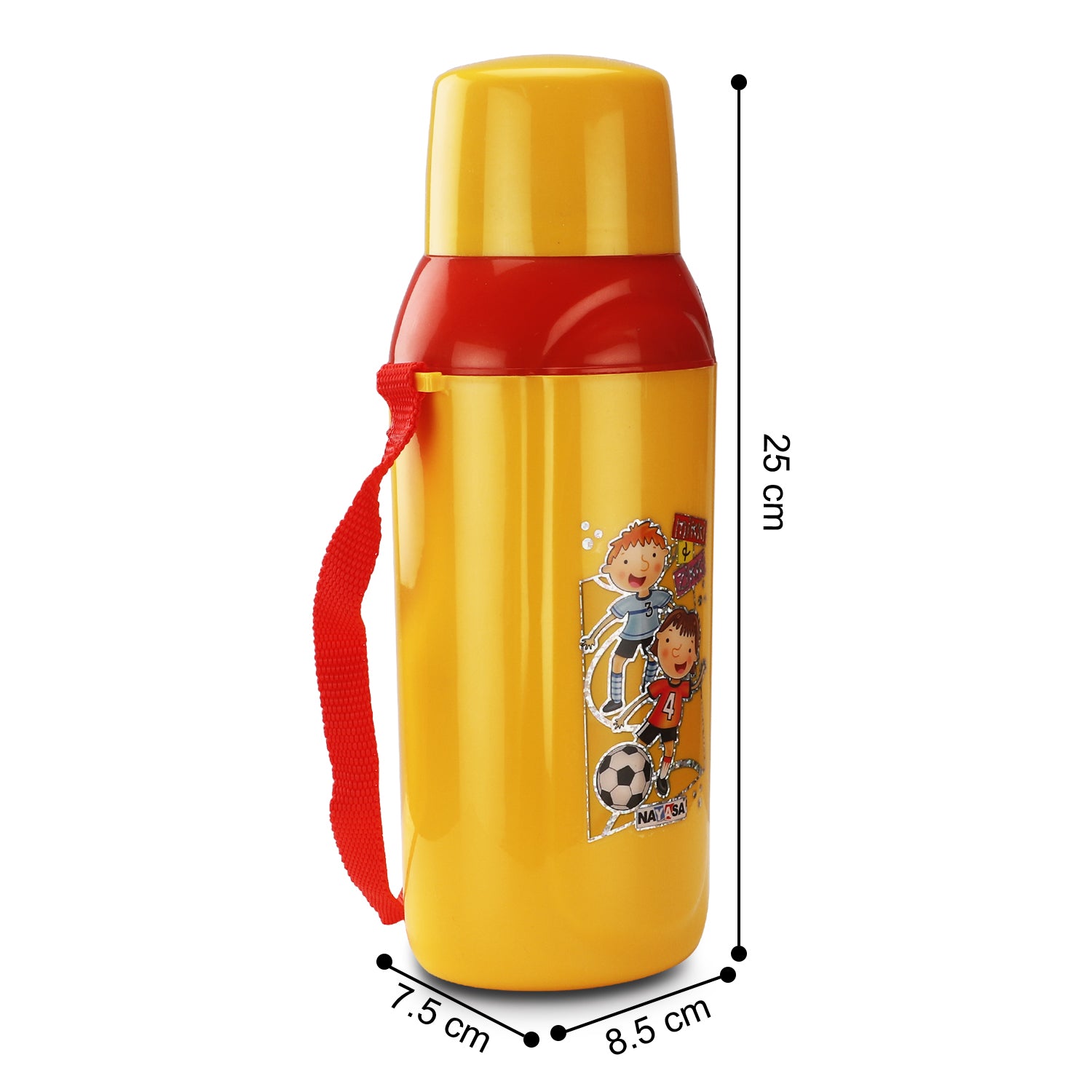 Nippy Kids Water Bottle Yellow / 700 ml