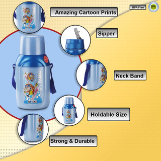 Nippy Kids Water Bottle Blue / 500 ml