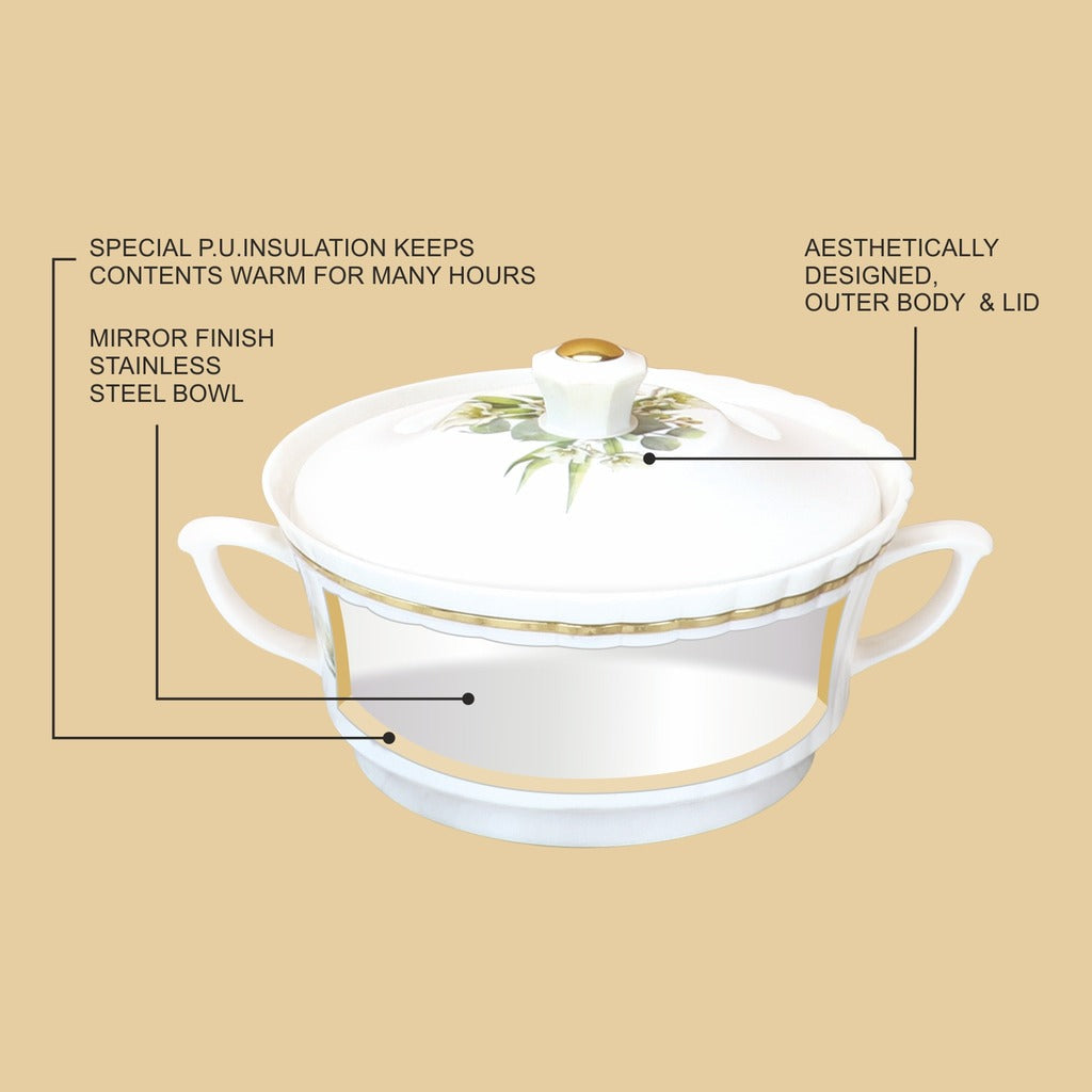 Destiny Insulated Casserole Gift Set Of 3 , 500, 1000, 1500 ml