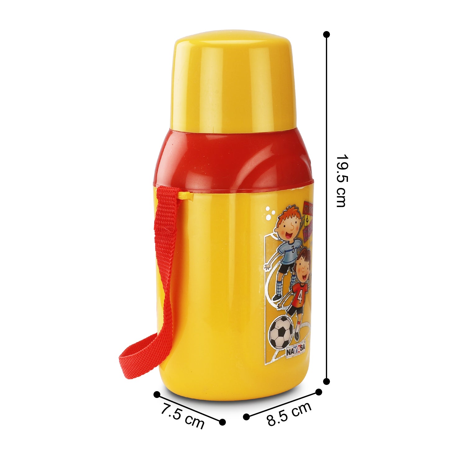 Nippy Kids Water Bottle Yellow / 500 ml