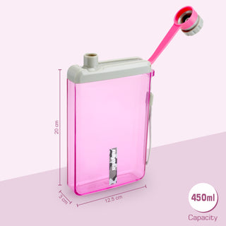 Zelda Bottle- 450 ML Pink / Set of 1