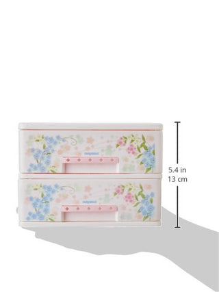 Tuckins Deluxe For Storage Pink / 2 Drawers