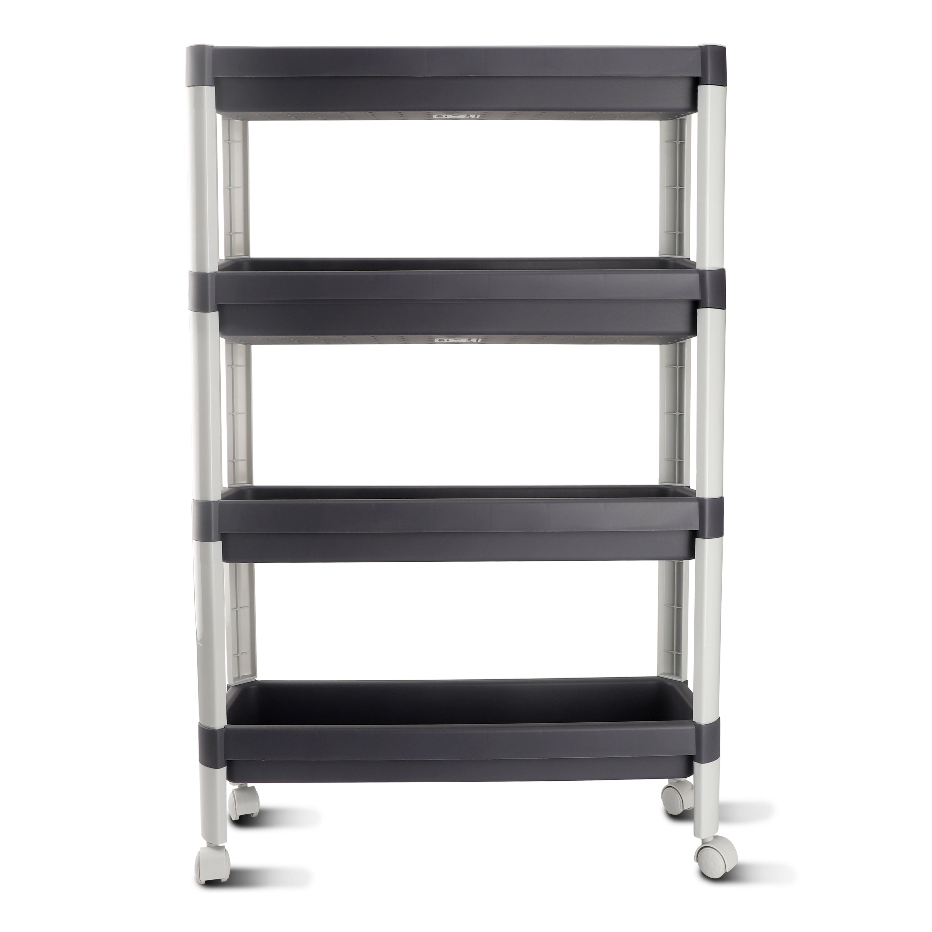 Slim Multipurpose Trolley Grey / 4 Layer