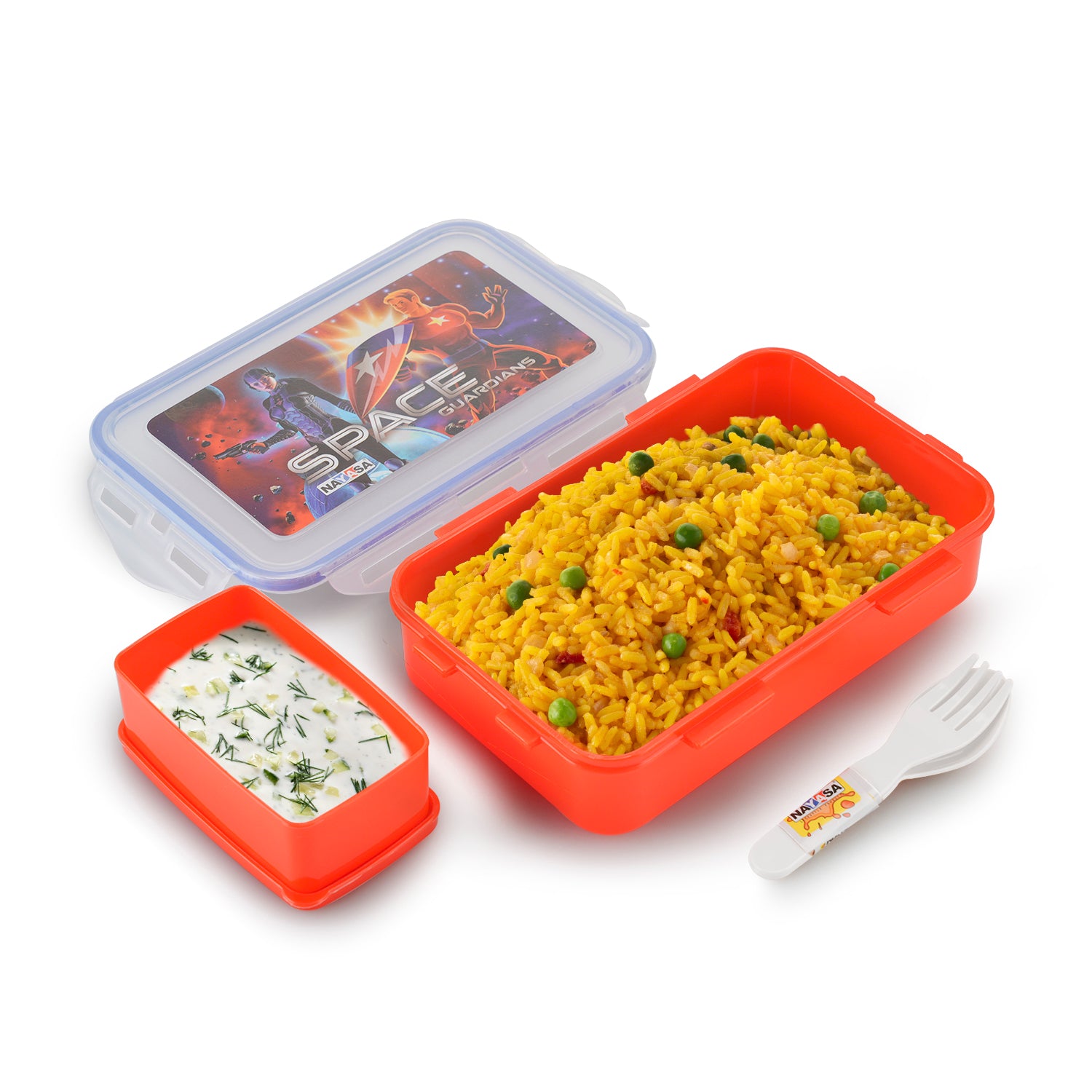 Crazy Regular Lunch Box Red