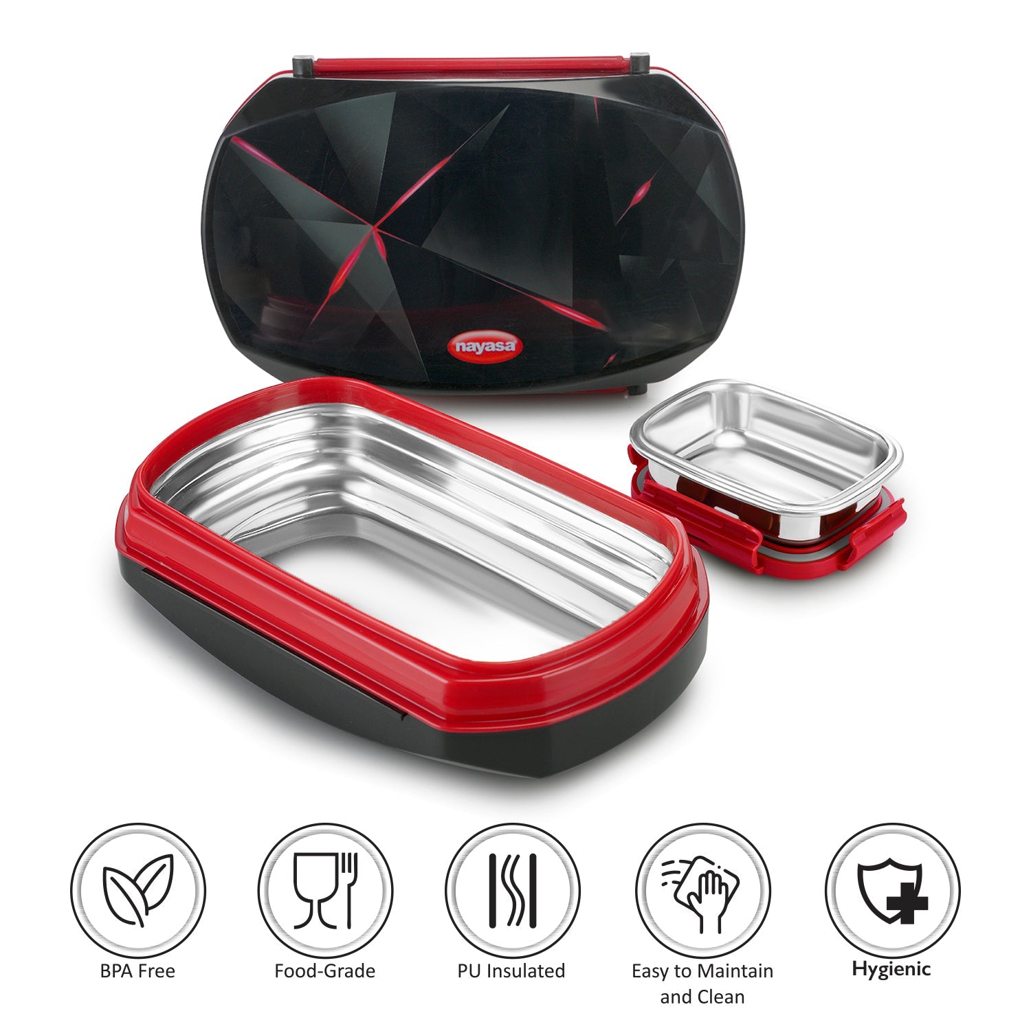 Razor Lunch Box Brown 650 Ml