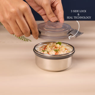 Aqua Duplex Lunch Box