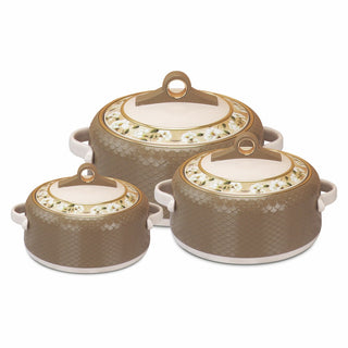 Coral Casserole Gift Set Of 3  1000, 1500, 2000 ml