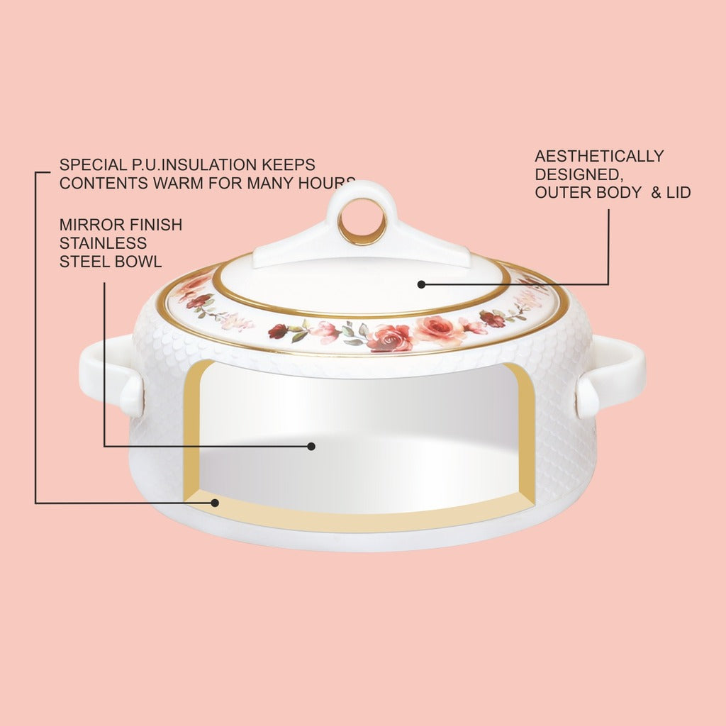 Coral Casserole Gift Set Of 3  1000, 1500, 2000 ml