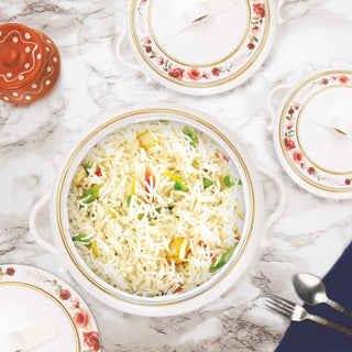 Coral Casserole Gift Set Of 3  1000, 1500, 2000 ml