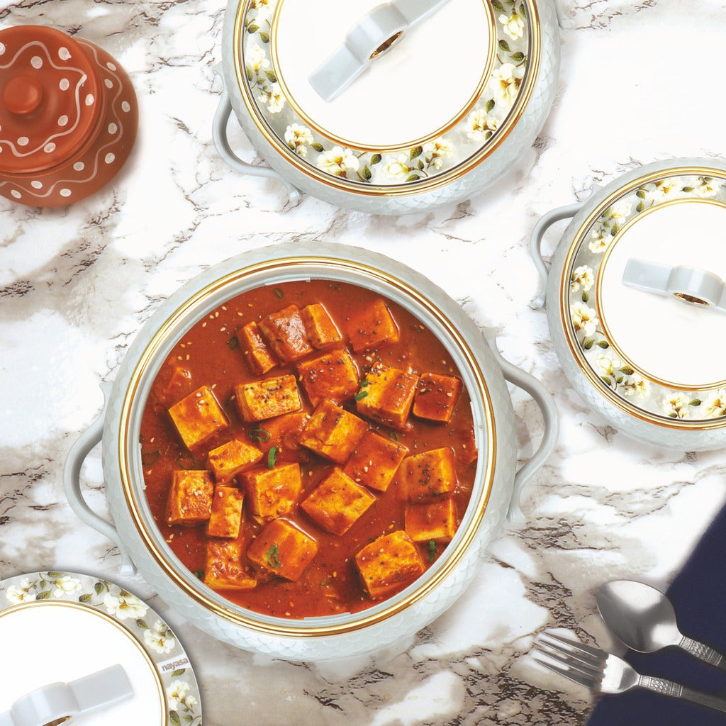 Coral Casserole Gift Set Of 3  1000, 1500, 2000 ml