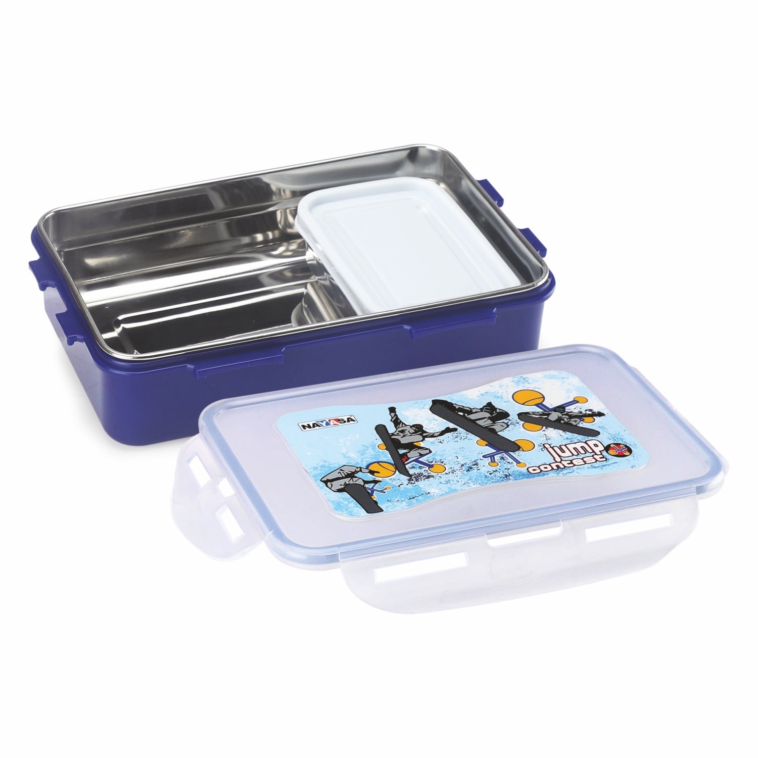 Super Lock Deluxe Lunch box Blue / 800 ml / Set of 1