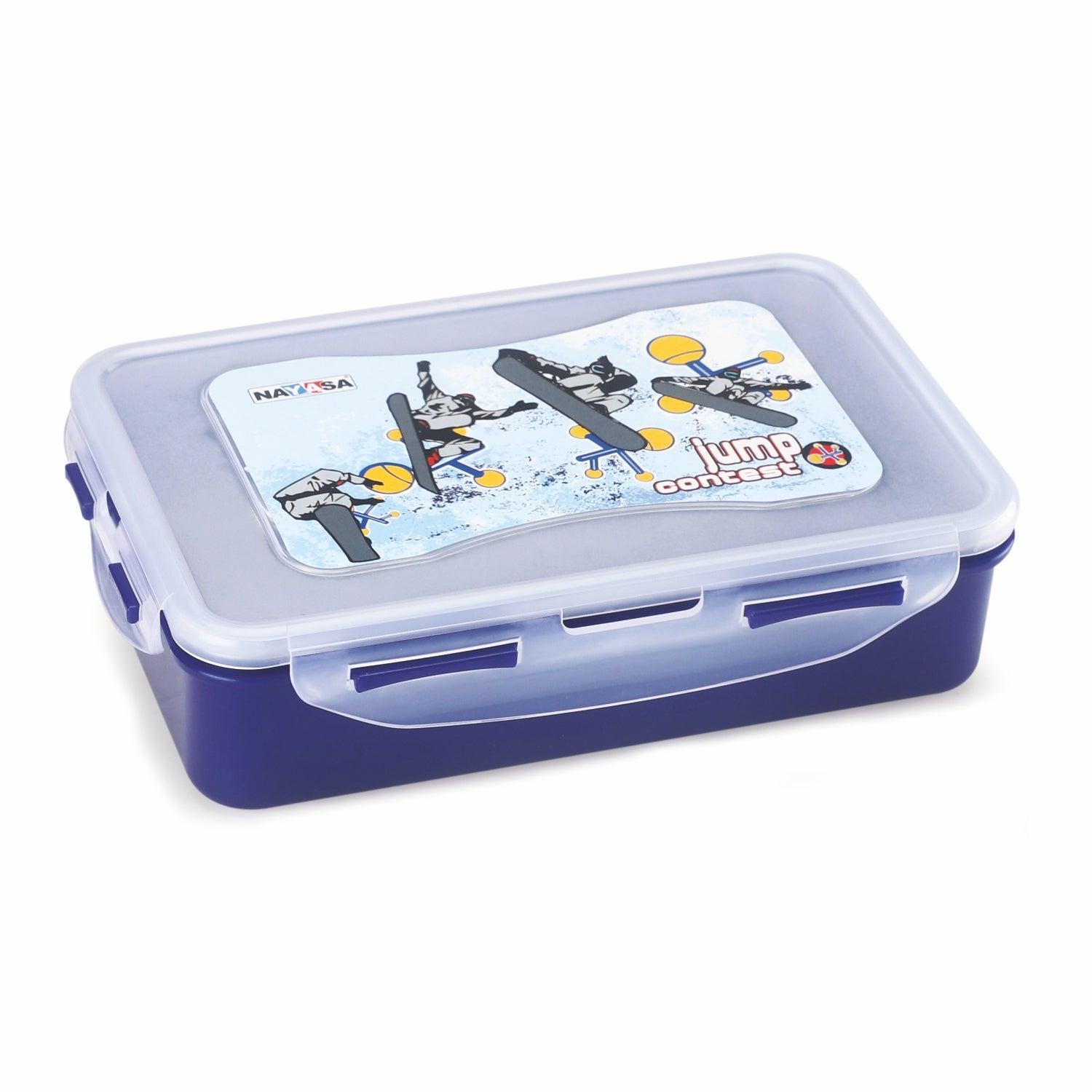 Super Lock Deluxe Lunch box Blue / 800 ml / Set of 1