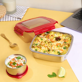 Eco Lock Lunch 800 ml Stainless Steel Lunch Box