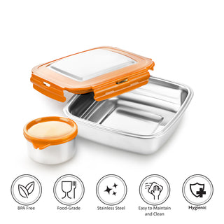 Eco Lock Lunch 800 ml Stainless Steel Lunch Box