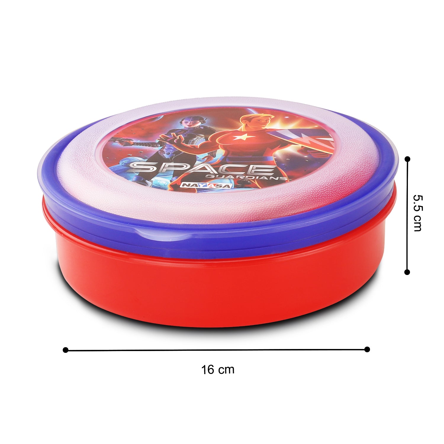 Spill Guard Lunch Box Red