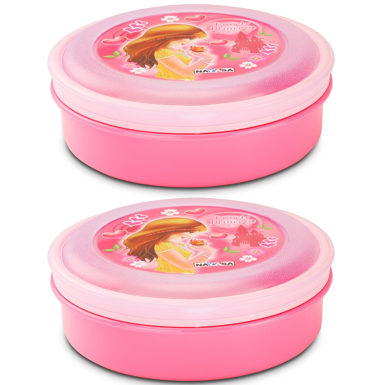 Spill Guard Lunch Box Pink