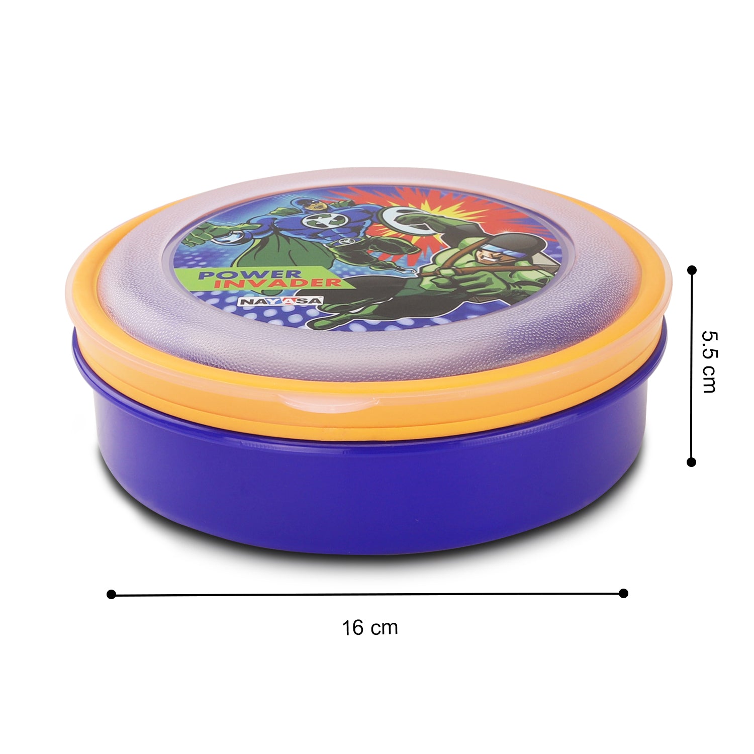 Spill Guard Lunch Box Blue