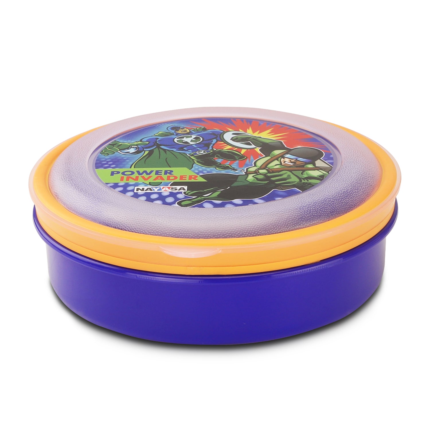 Spill Guard Lunch Box Blue