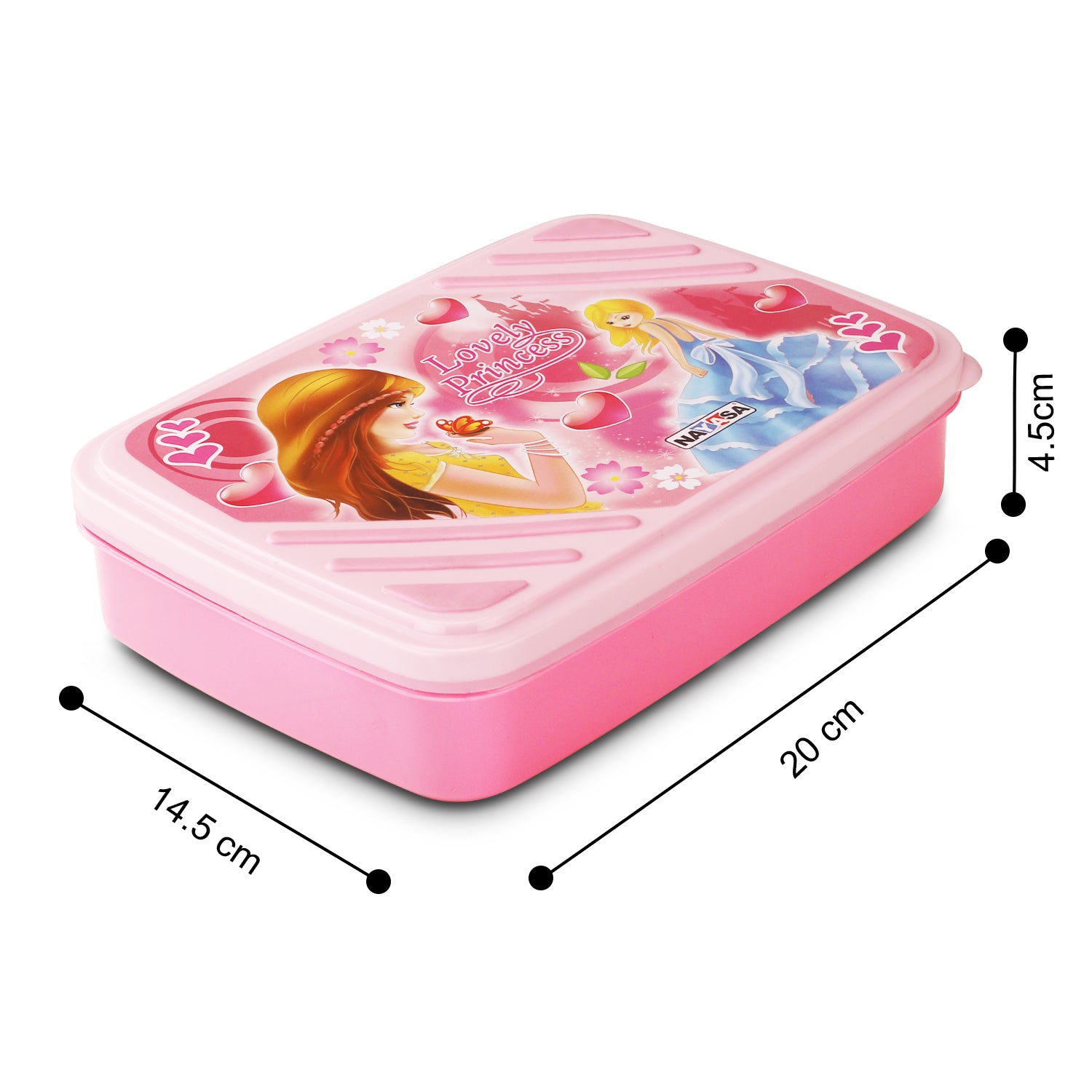 Spill Guard Lunch Box Pink