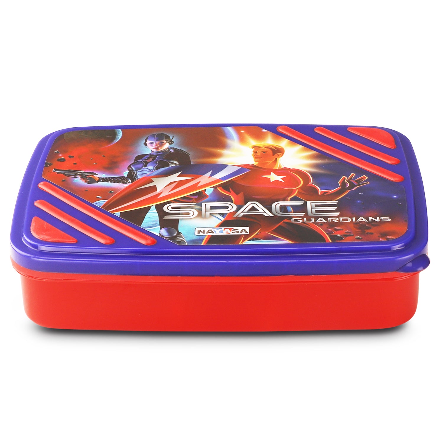 Spill Guard Lunch Box Red