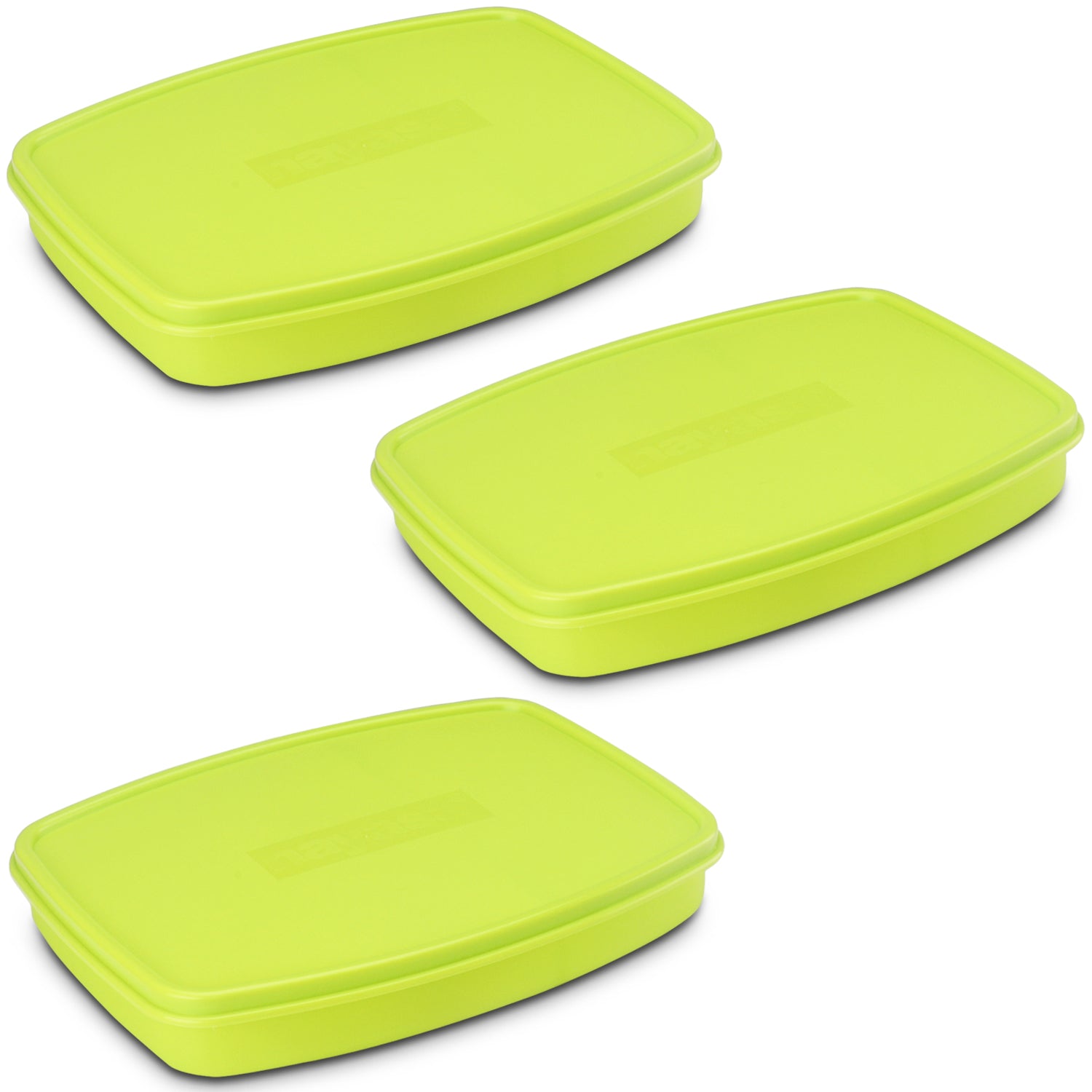 Witty Regular Lunch Box- Pack of 3 Green