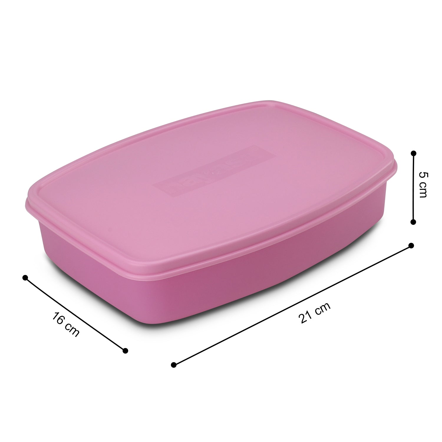 Witty Big Regular Lunch Box, set of 3 Pink