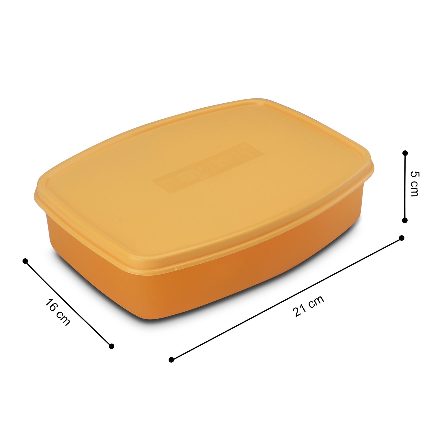 Witty Big Regular Lunch Box, set of 3 Orange