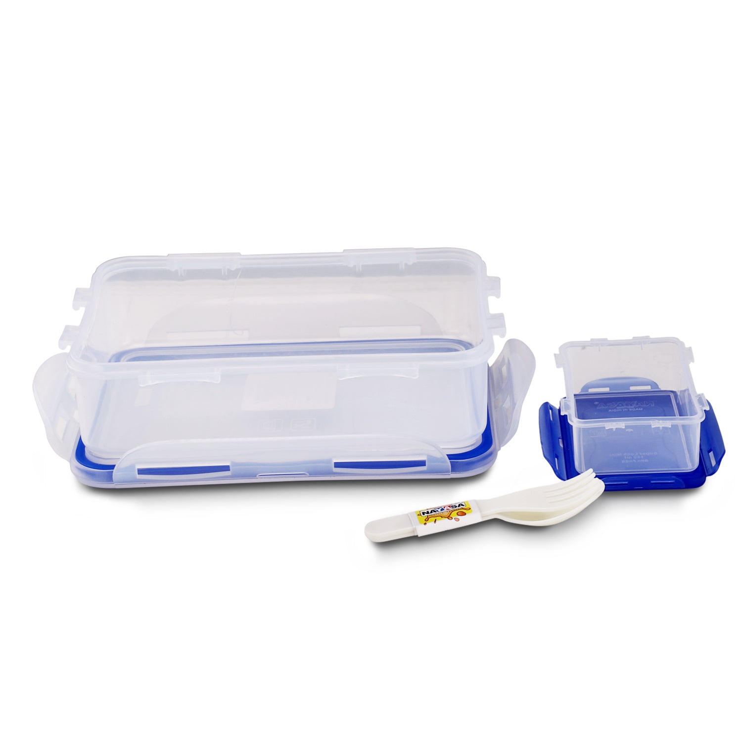 Super Lock Deluxe Lunch box Blue / 550 ml / Set of 2