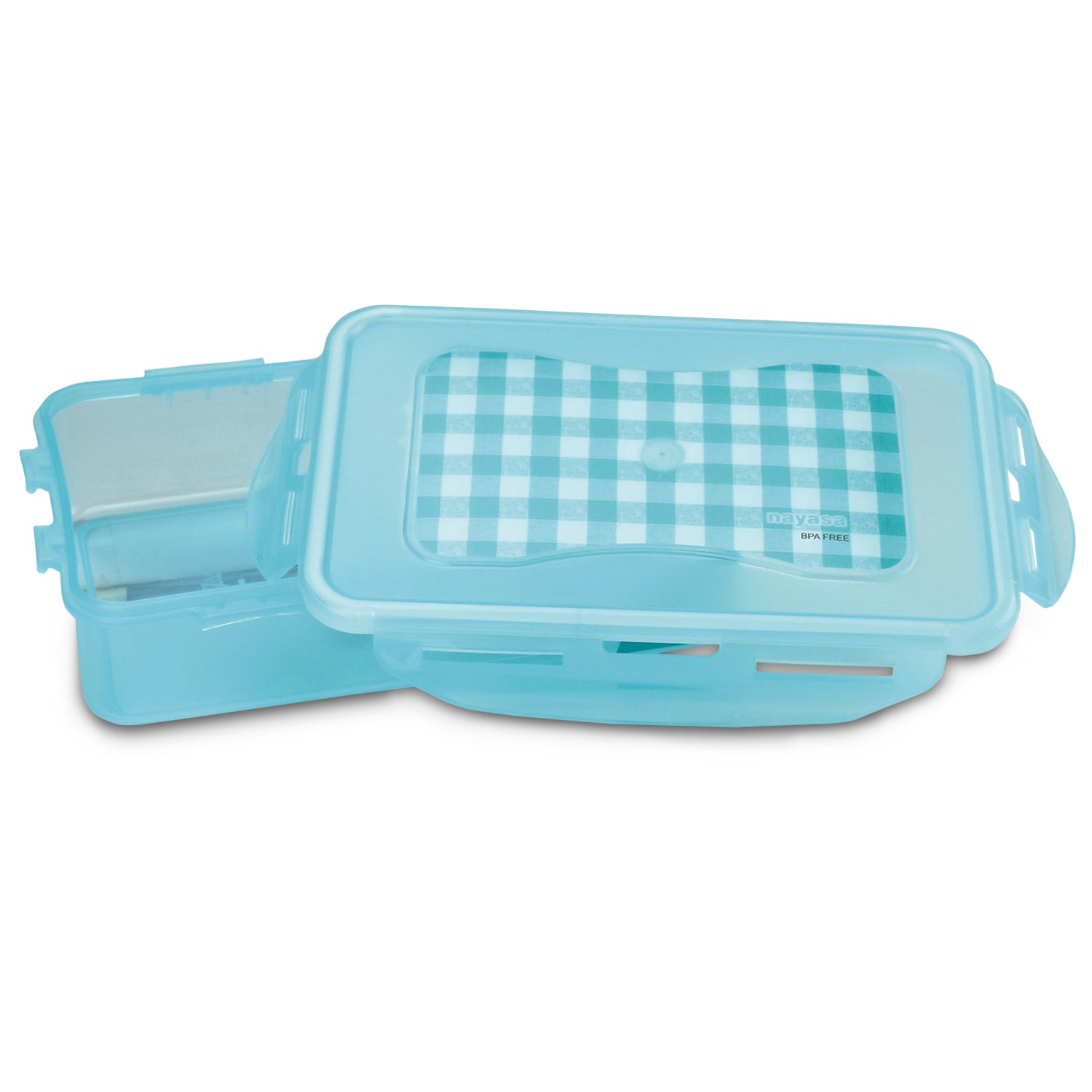 Super Lock Deluxe Lunch box Sky Blue / 800 ml / Set of 2
