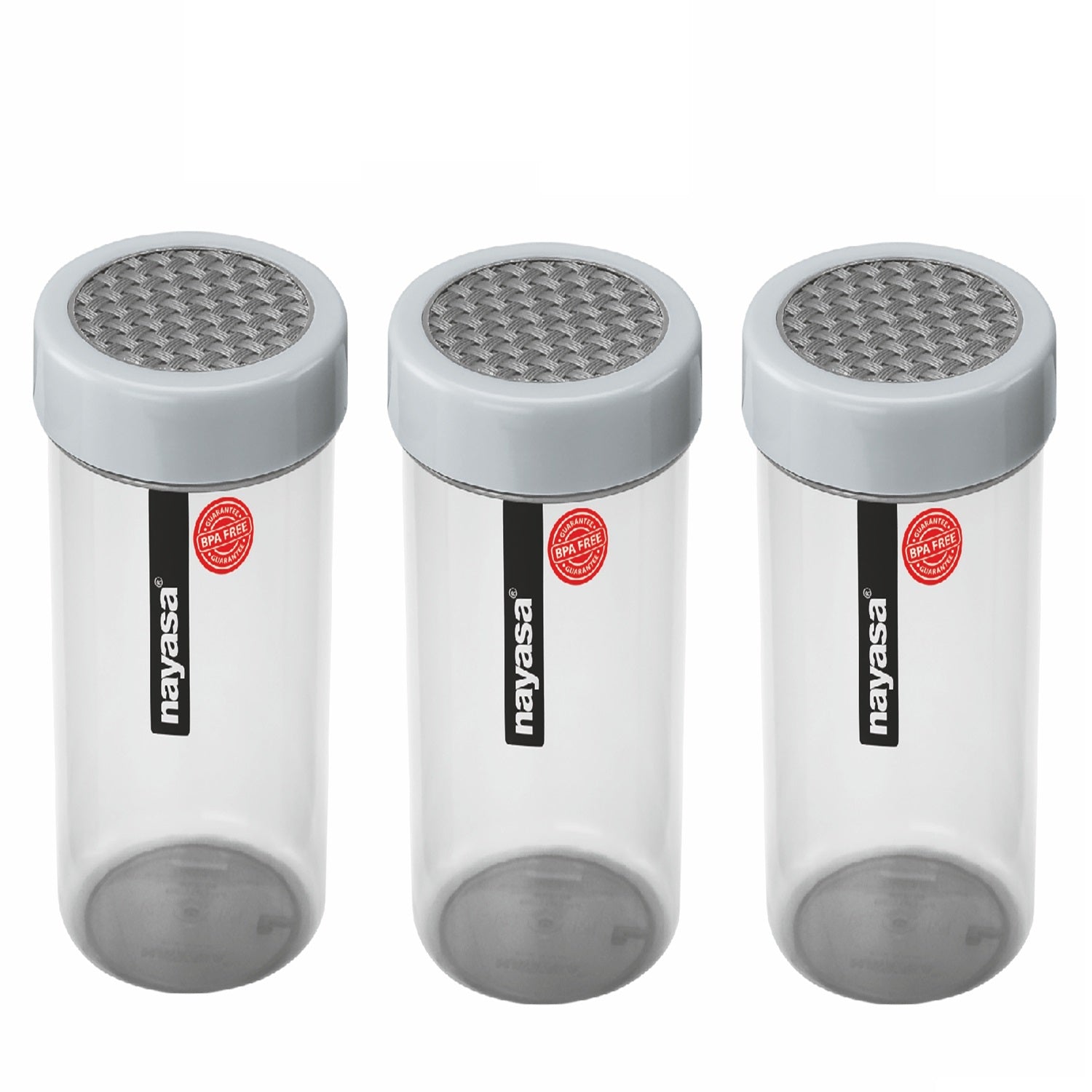 Retro Food Storage Container Grey / 1000 ml / Set of 3