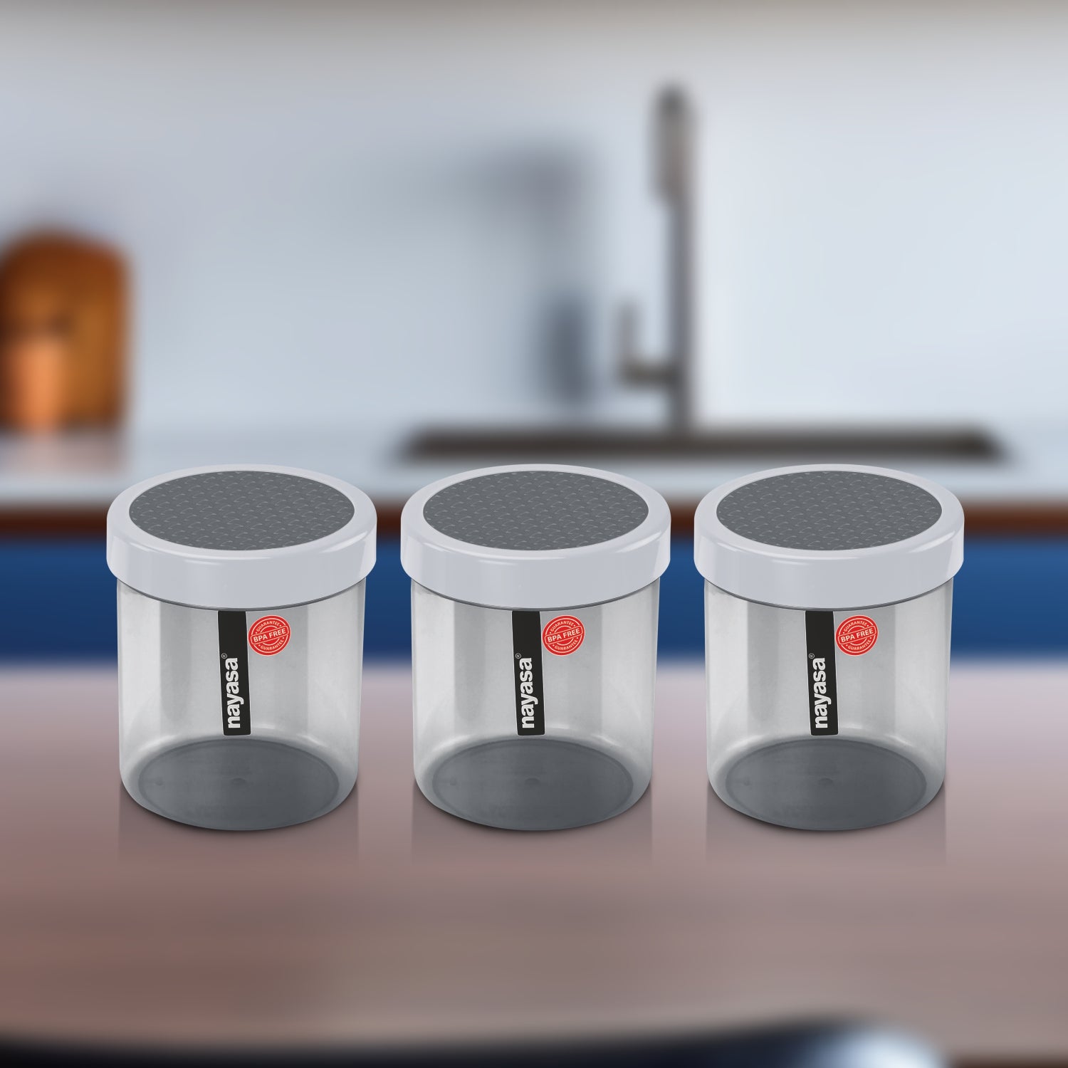 Retro Food Storage Container, 1500 ml Grey