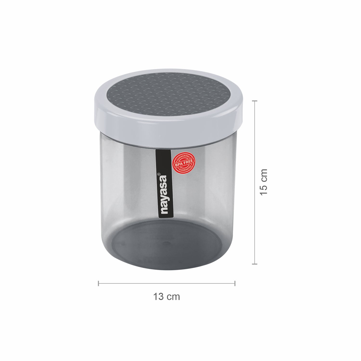 Retro Food Storage Container, 1500 ml Grey