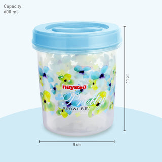 Store In Food Storage Container Blue / 600 ml