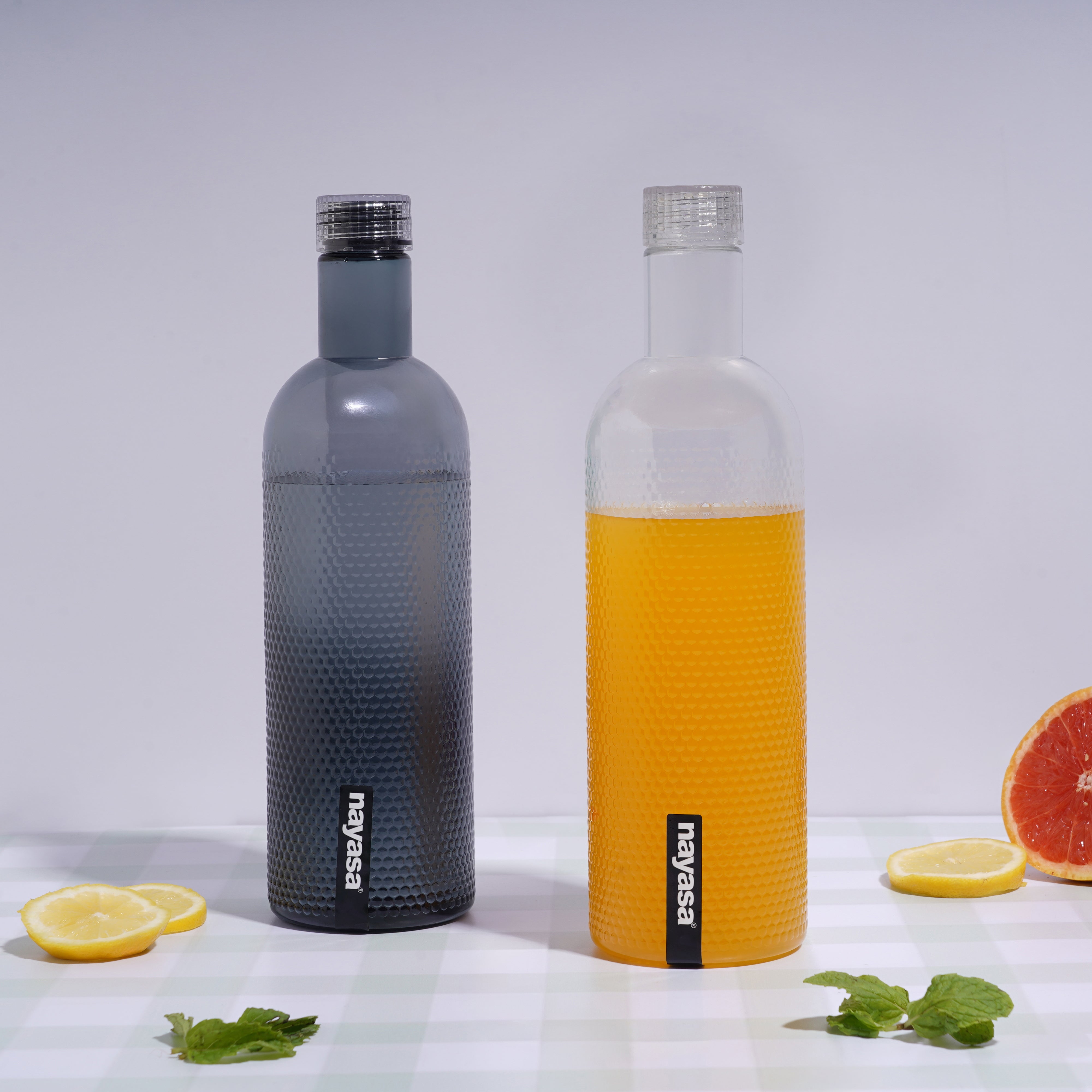 Turtle Plastic Water Bottle Multi/Assorted / Set of 5 / 1000 ml