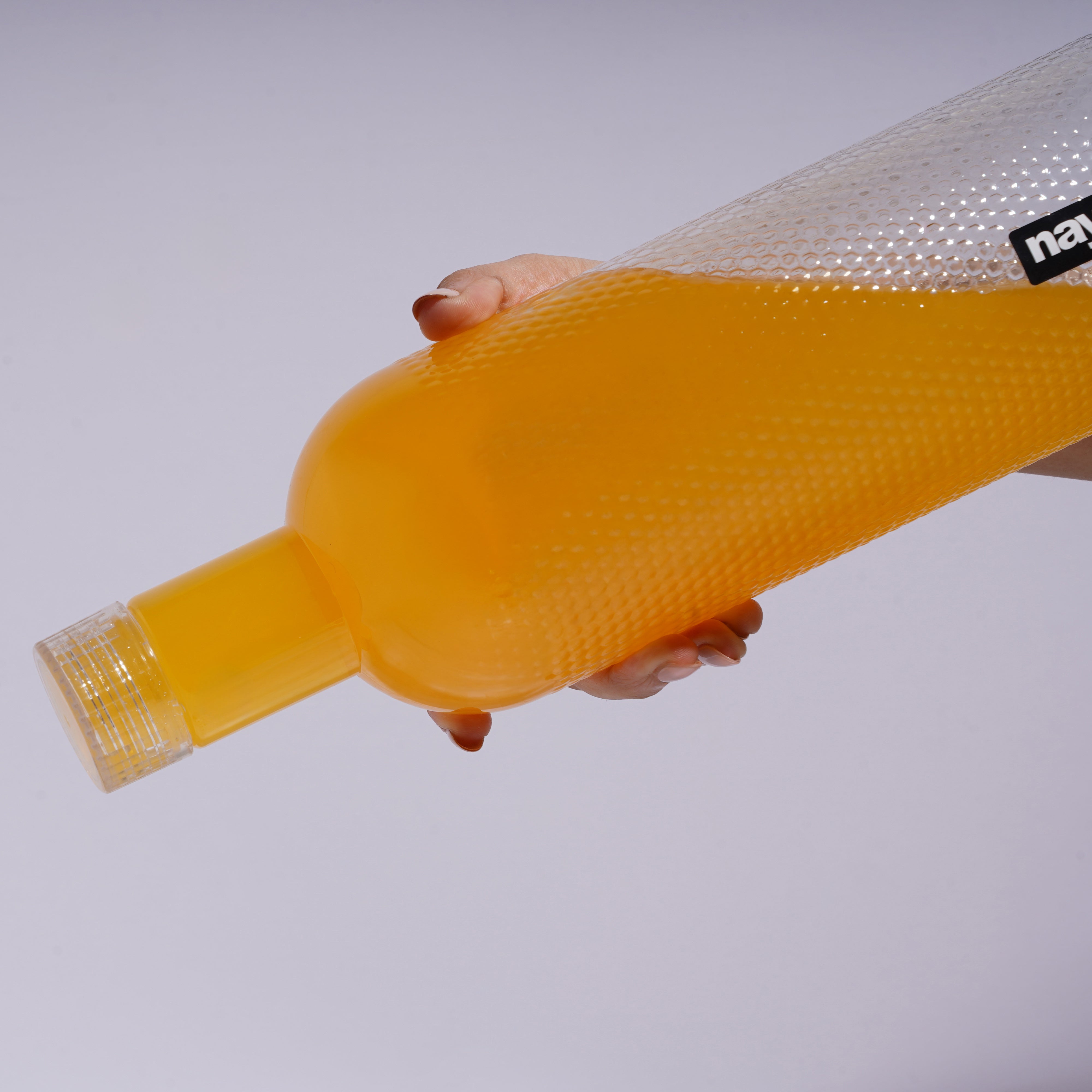 Turtle Plastic Water Bottle Clear / Set of 6 / 1000 ml